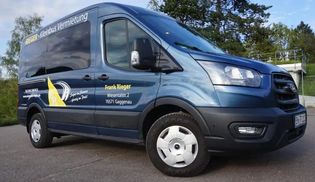 Ford Transit in der Seitenansicht
